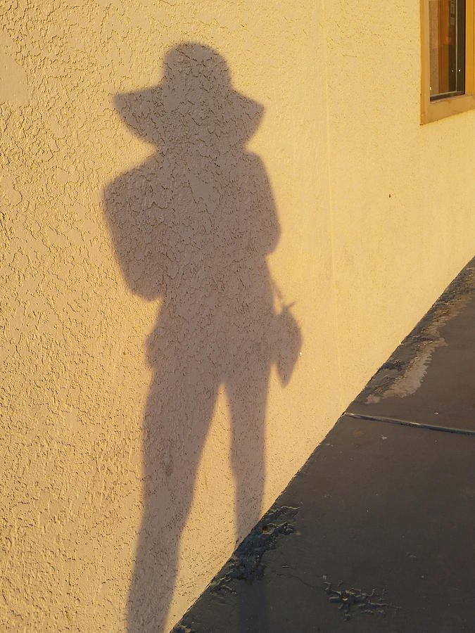 Cowgirl in shadow by Minka L