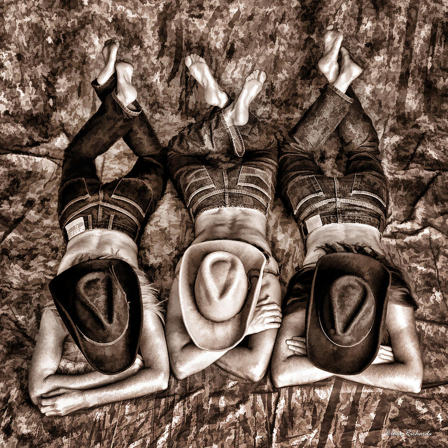Cowgirl Nap Photograph by Blake Richards