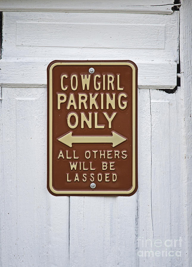 CowGirls Only Photograph by Nina Stavlund