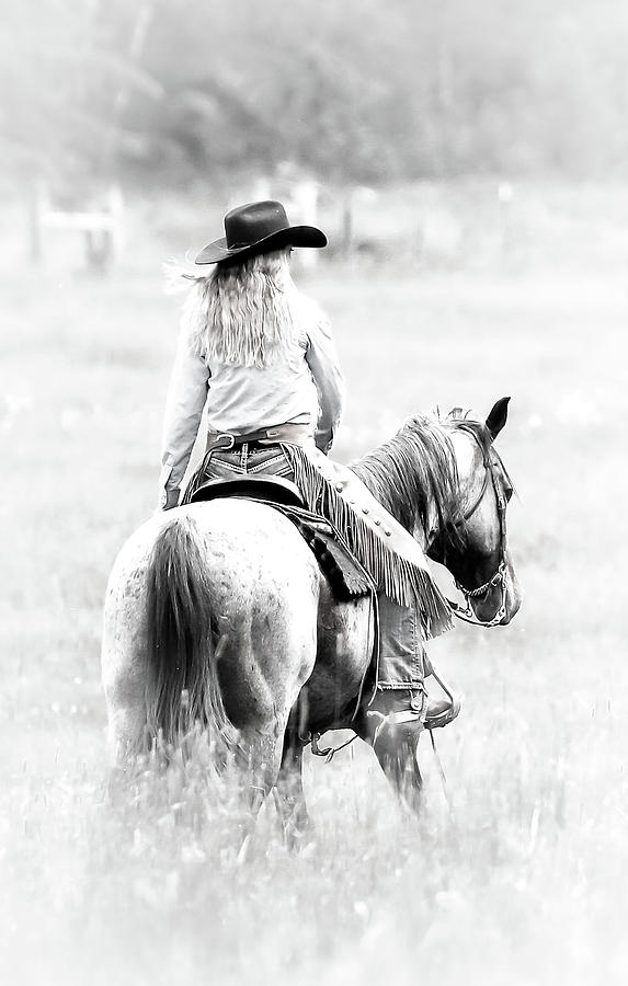 Cowgirls Ride V Photograph by Athena Mckinzie