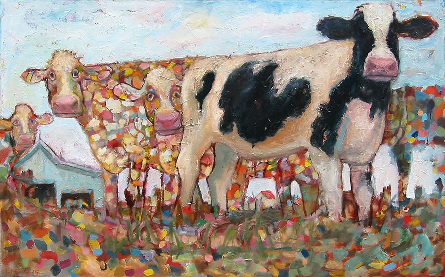 Cows on Grass by Paul Emory Cows on Grass by Paul Emory