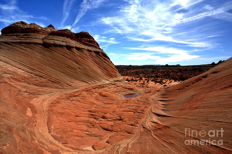 Abstract Photograph - Coyote Buttes Crater by Adam Jewell