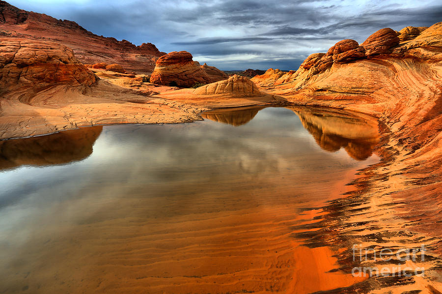 Coyote Buttes Lakeshore Photograph by Adam Jewell