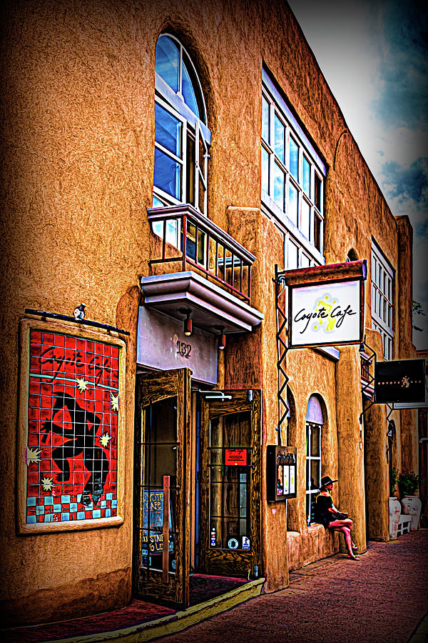 Coyote Cafe Abstract Photograph by Paul LeSage