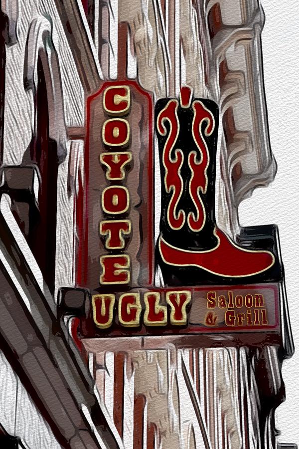 Coyote Ugly Saloon and Grill -Nashville  Photograph by Debra Martz