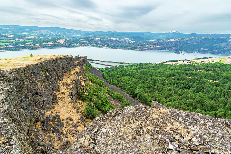 Coyote Wall Hike View in Washington Photograph by Jess Kraft