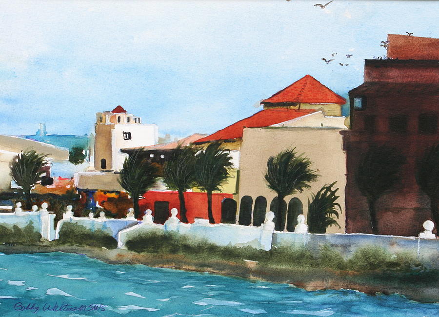 Cozumel By The Sea 2 Painting by Bobby Walters