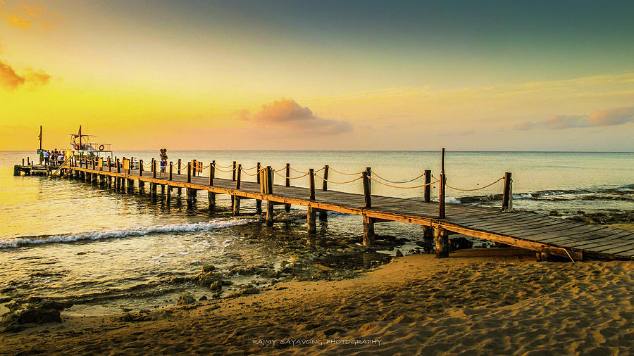 Cozumel Sunset Photograph by Rajmy Sayavong - Fine Art America