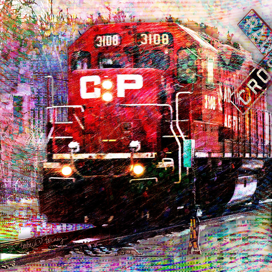 CP Weathering the Storm Digital Art by Barbara Berney
