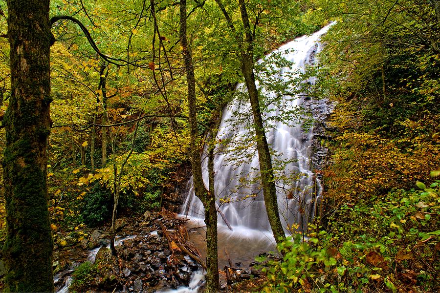 Waterfall Photograph - Crabtree Falls - North Carolina Waterfall Photos  by Matt Plyler