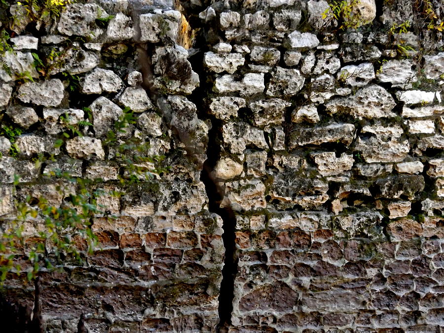 Crack in the Wall Photograph by Julie Pappas