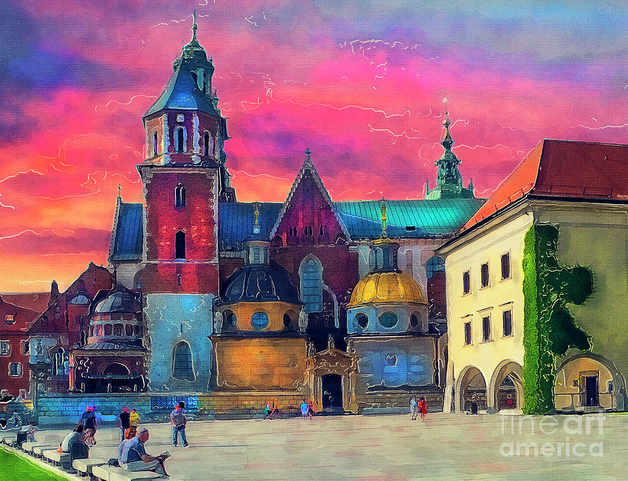 Cracow - Wawel Painting