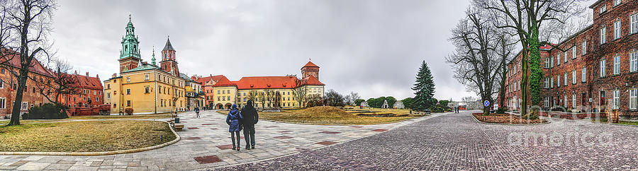 Cracow Wawel Panorame Photograph