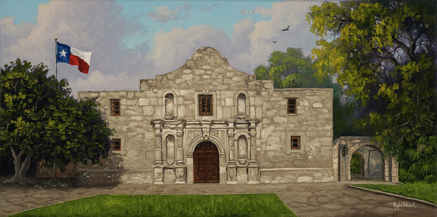 Cradle of Texas Liberty Painting by Kyle Wood