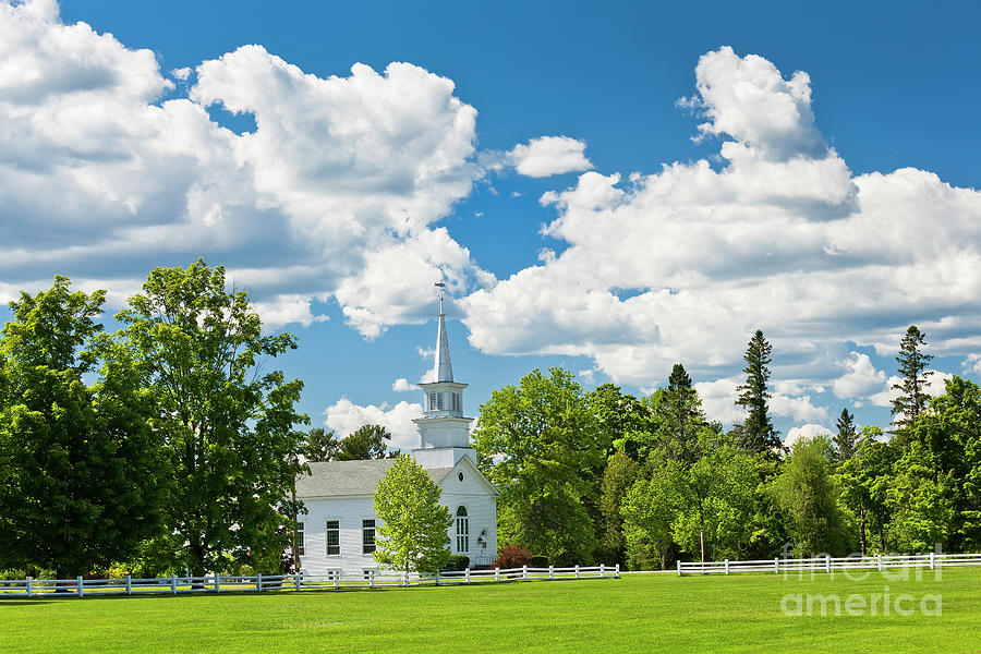 Craftsbury Common June Photograph by Alan L Graham