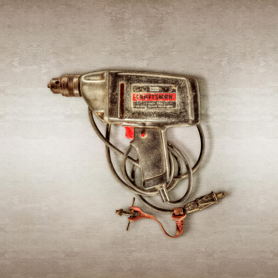 Craftsman ELectric Drill Motor Photograph by YoPedro