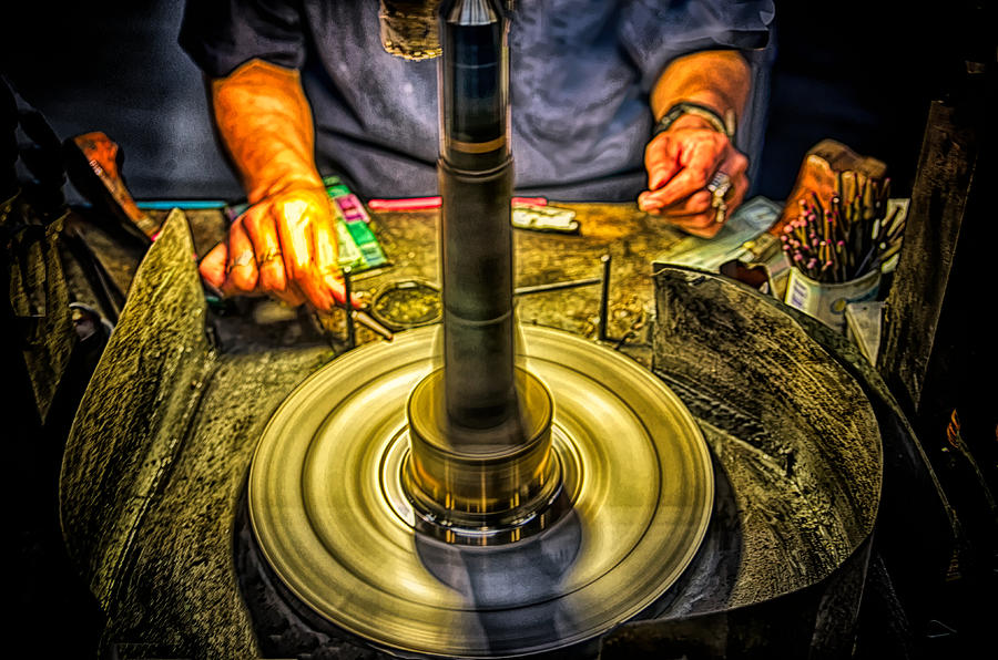 Craftsman Jewelry Maker Photograph by Joseph Hollingsworth