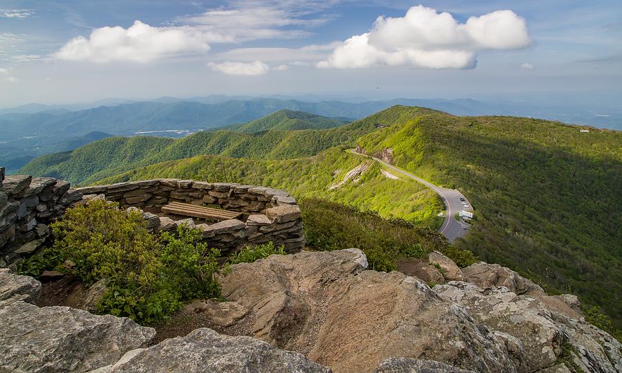 Craggy Pinnacle Overlook Photograph by Kevin Craft