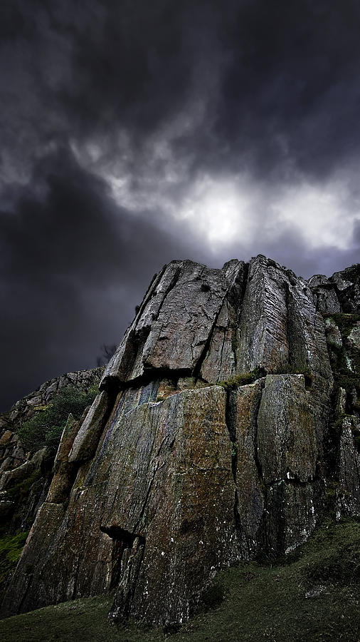 Crags Photograph by Meirion Matthias
