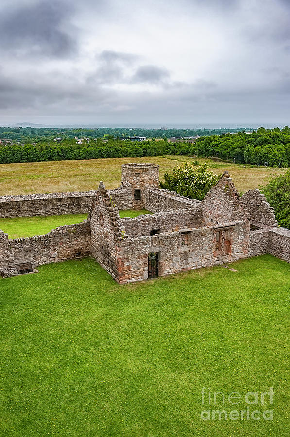 Craigmillar Castle Chapel Ruins Photograph by Antony McAulay