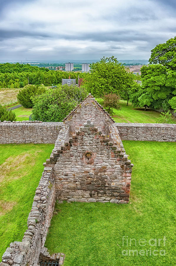 Craigmillar Castle Church Ruins Photograph by Antony McAulay