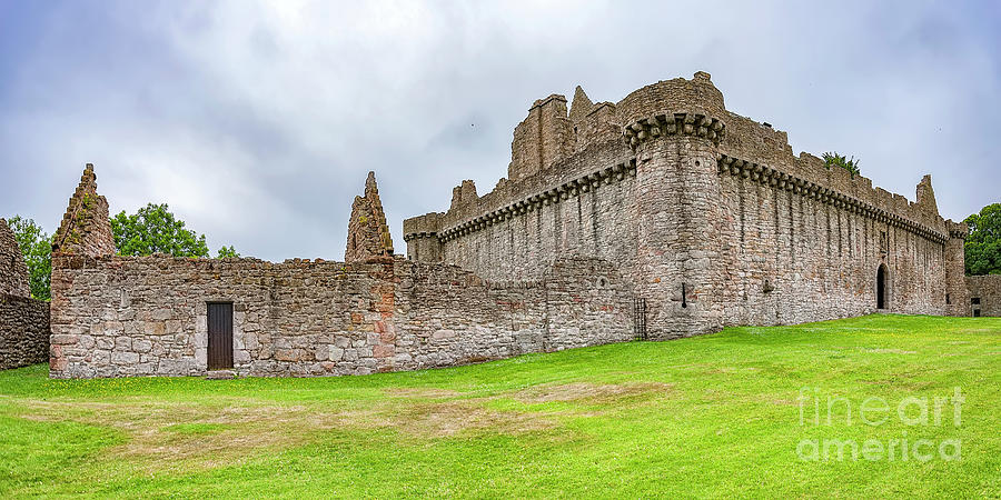 Craigmillar Castle Panorama Photograph by Antony McAulay