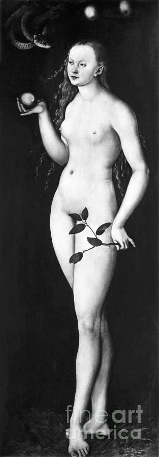 Cranach: Eve Photograph by Granger