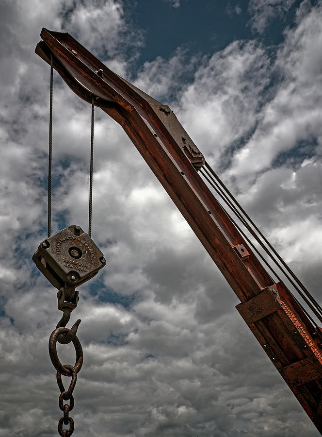Crane and Chain Photograph by Murray Bloom