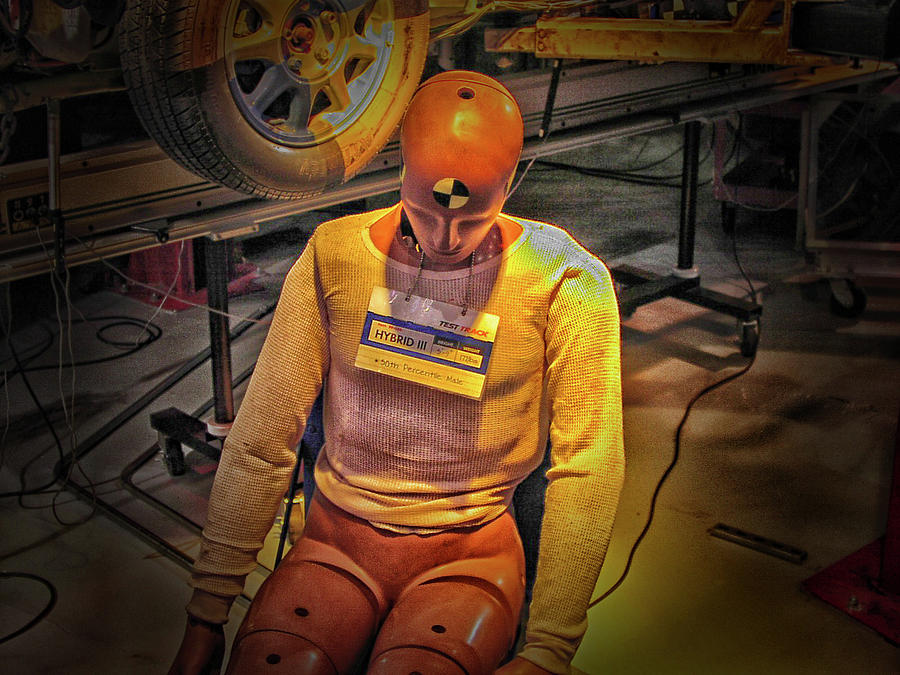 Crash Test Dummy Photograph by Mike Martin