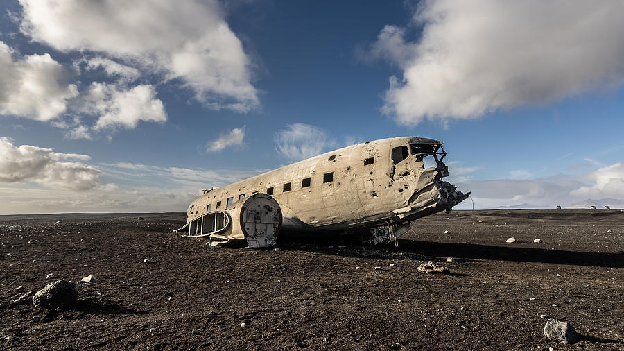 Crashed DC-3 Photograph by James Billings