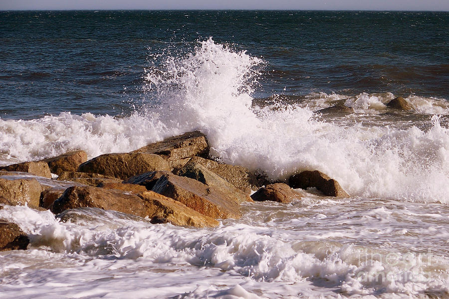 Crashing Surf  Photograph by Eunice Miller