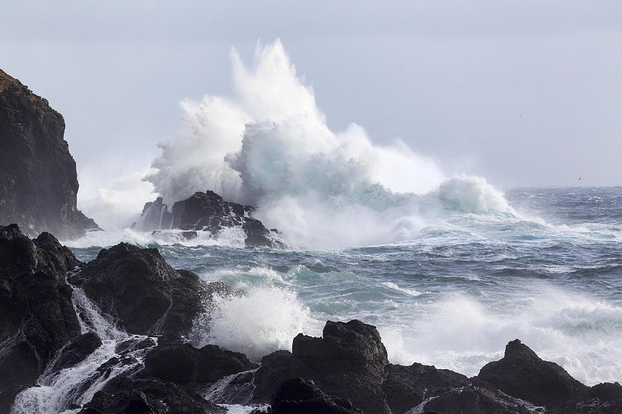 Crashing Wave Photograph by Bjartur Vest - Fine Art America