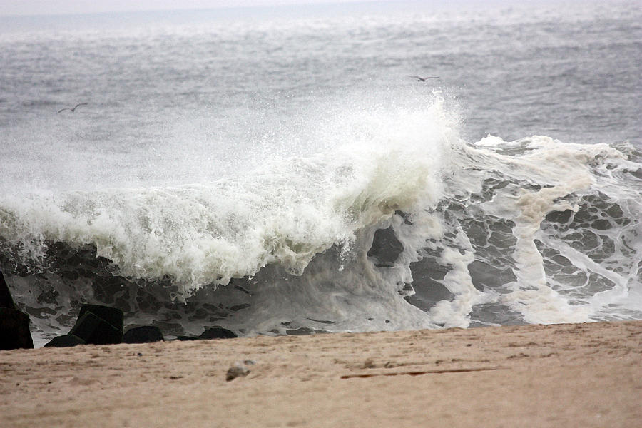Crashing Wave Photograph by Mary Haber