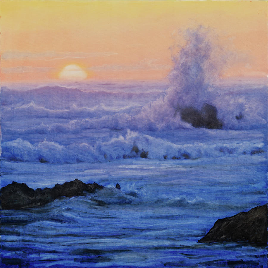 Crashing Wave Painting