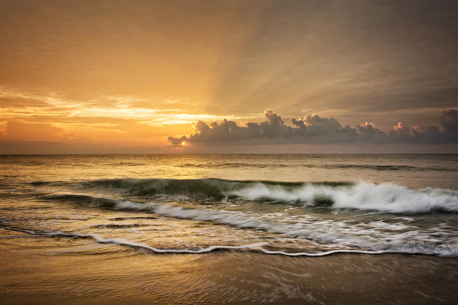 Crashing Waves At Sunrise by Greg Mimbs Crashing Waves At Sunrise by Greg Mimbs