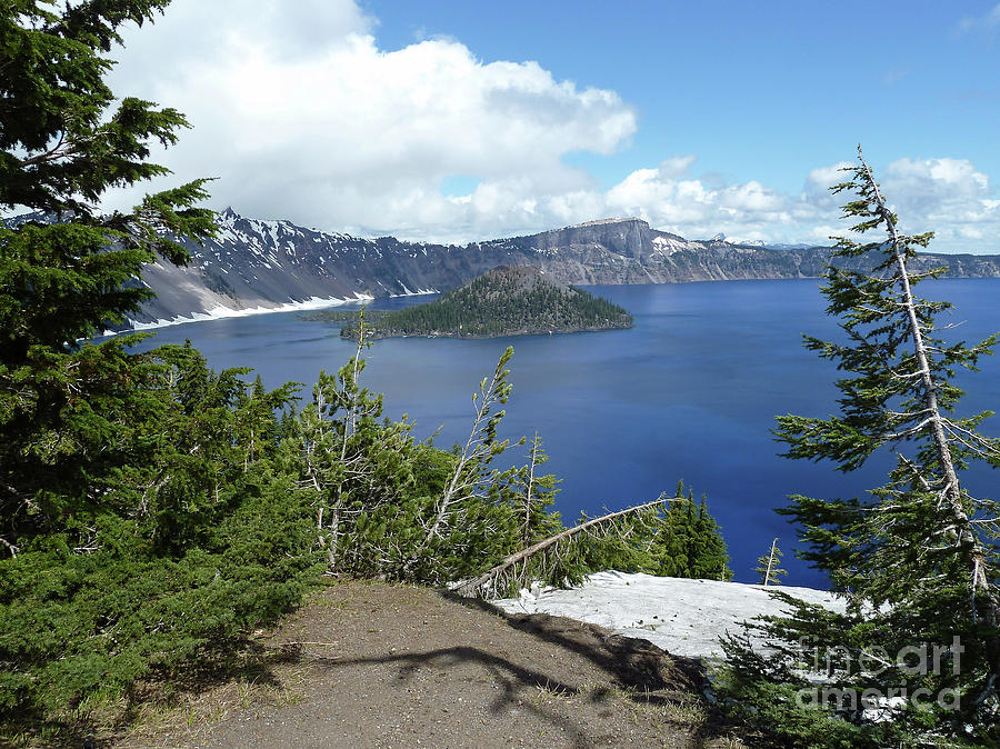Crater Lake National Park Photograph - Crater Lake 1 by Two Hivelys