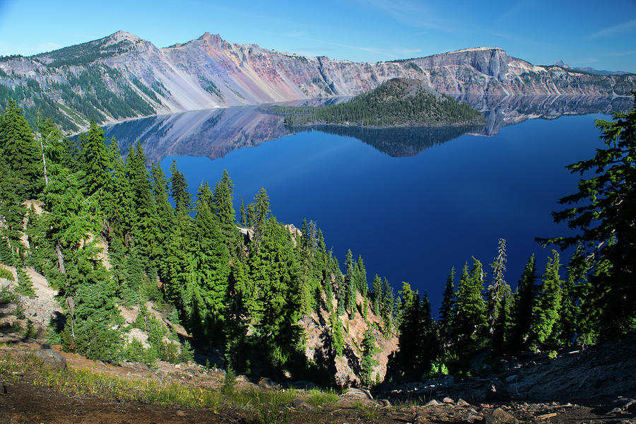 Crater Lake 3 Photograph by Frank Wilson