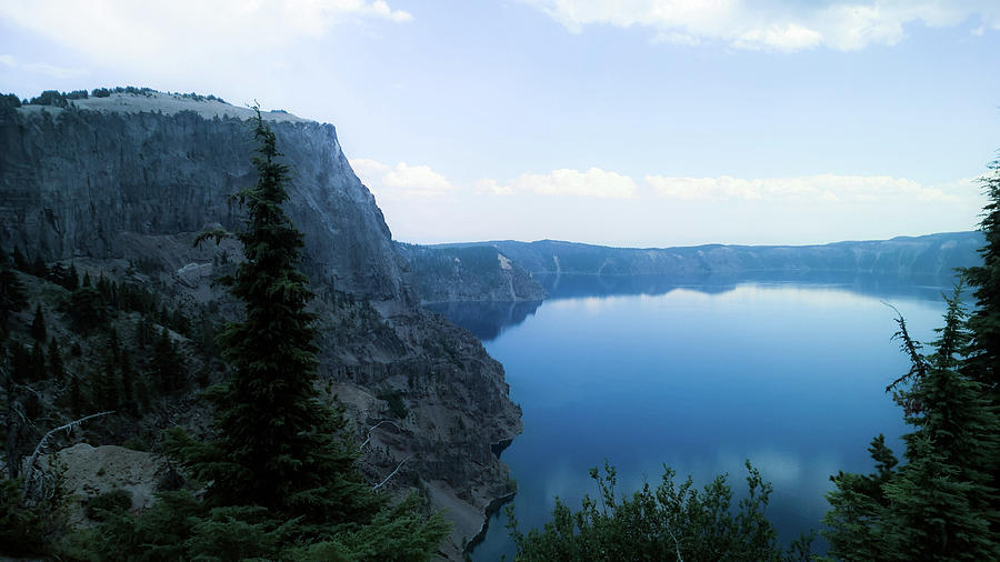 Nature Photograph - Crater Lake 3 by Lisa Beth McKinney Photography