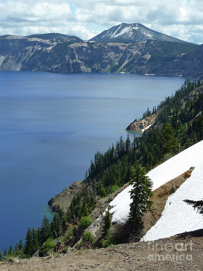 Crater Lake National Park Photograph - Crater Lake 8 by Two Hivelys