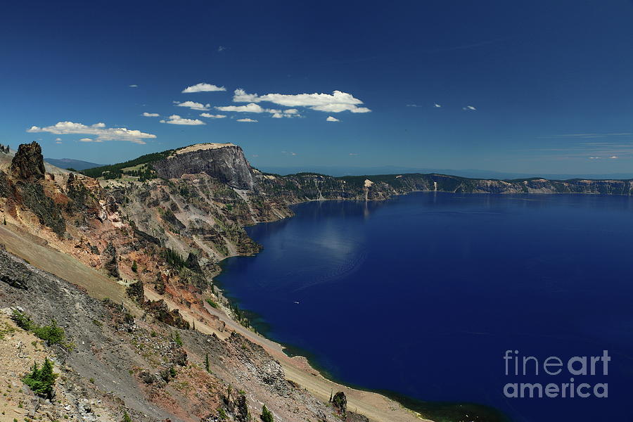 Crater Lake A Caldera Lake  Photograph by Christiane Schulze Art And Photography