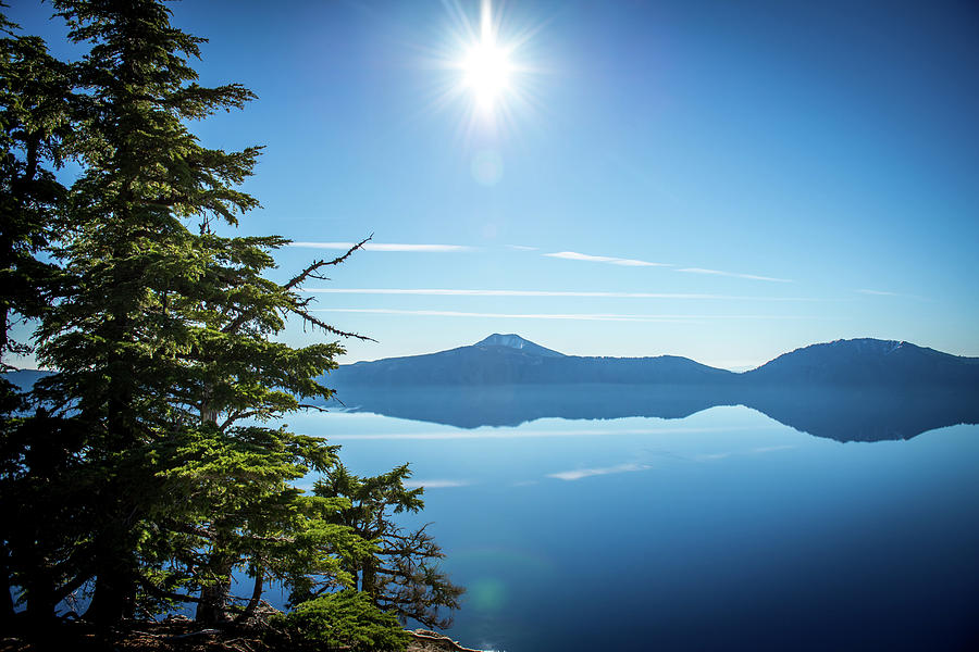 Crater Lake Photograph by Aileen Savage