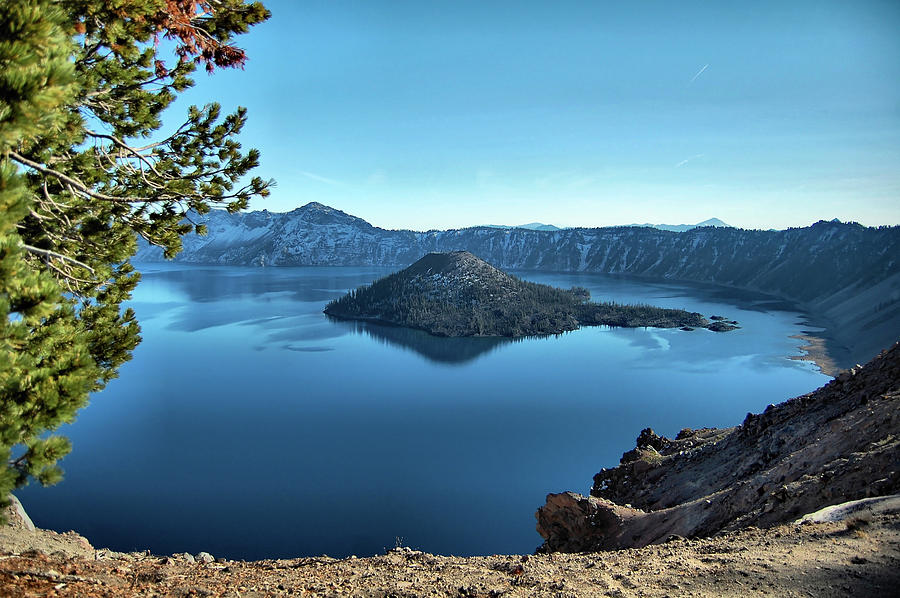 Crater Lake Photograph by Ben Prepelka