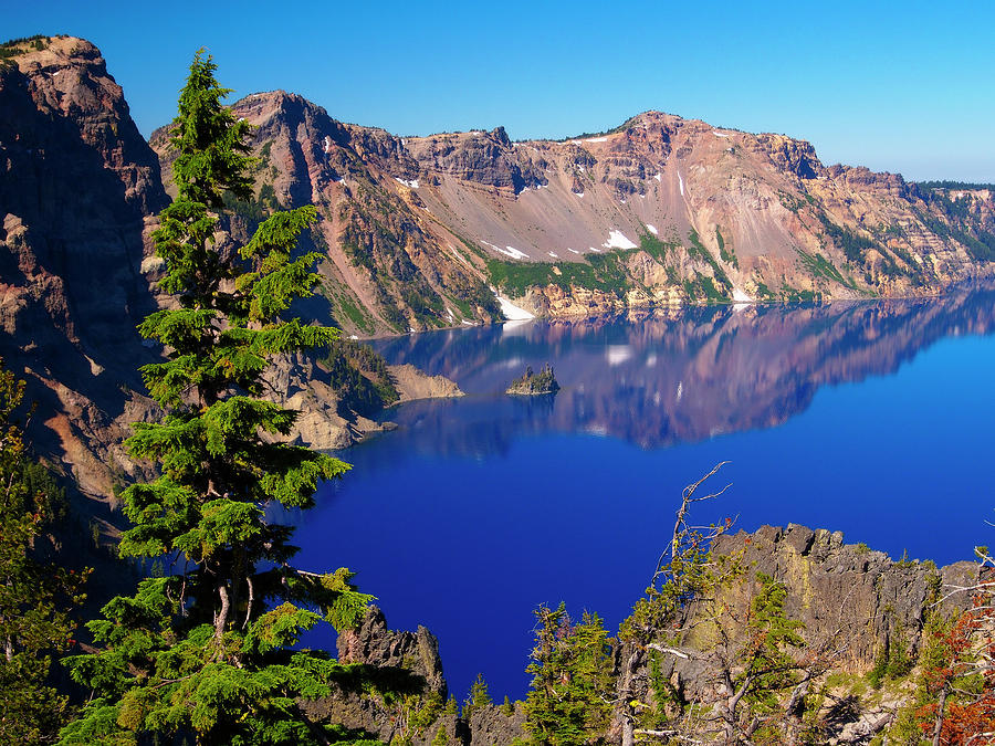 Crater Lake Blue Photograph by Robert Cross - Fine Art America