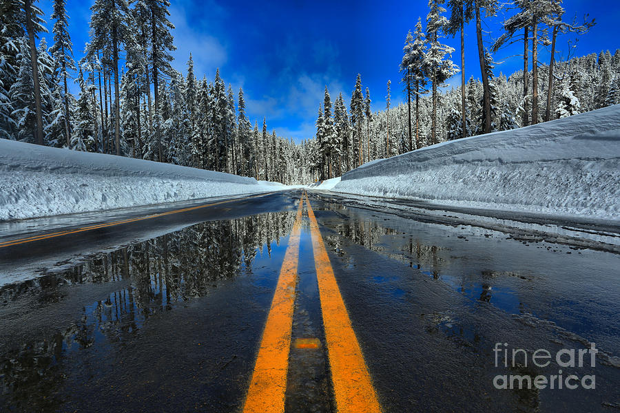 Crater Lake Entrance Road Photograph by Adam Jewell
