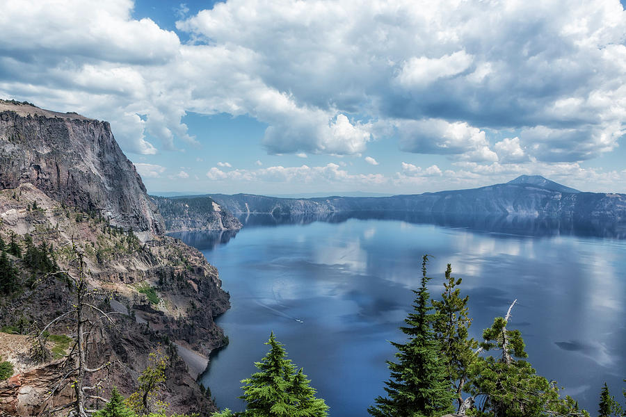 Crater Lake from the North Rim, No. 2 Photograph by Belinda Greb