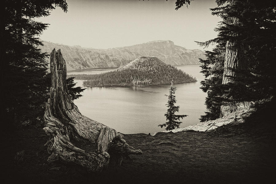 Crater Lake Photograph by Hugh Smith