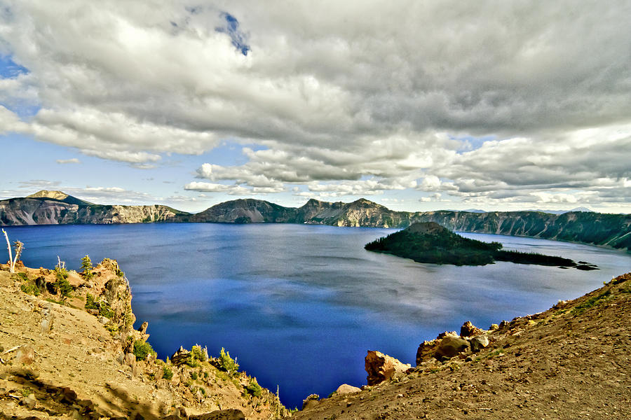 Crater Lake I Photograph by Albert Seger