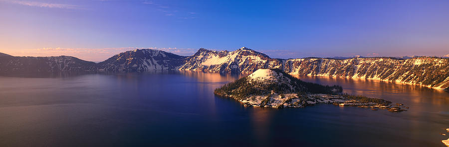 Crater Lake National Park Photograph - Crater Lake National Park, Oregon by Panoramic Images