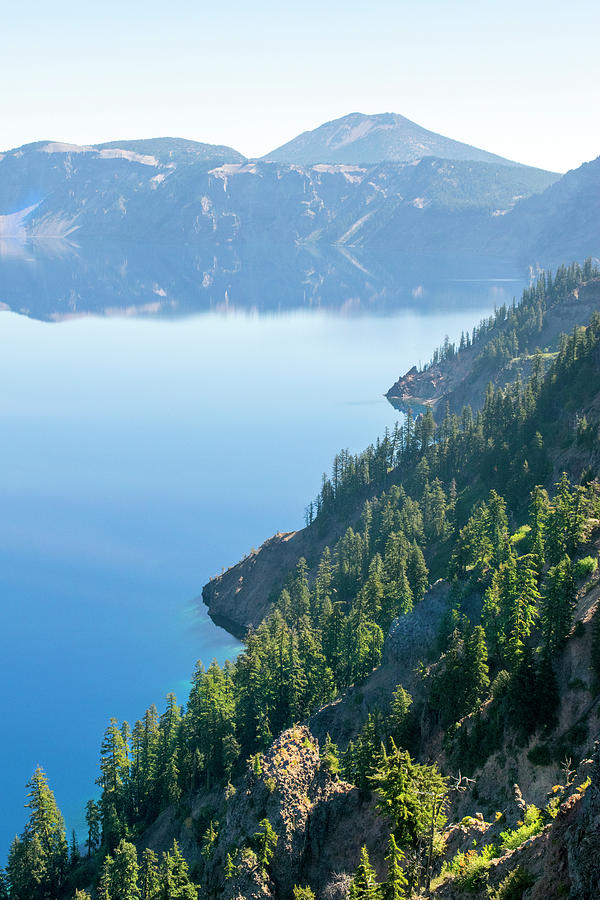 Crater Lake Rim Photograph by Frank Wilson