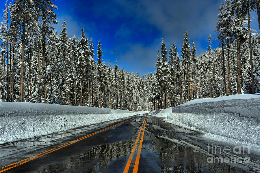 Crater Lake Scenic Road Photograph by Adam Jewell